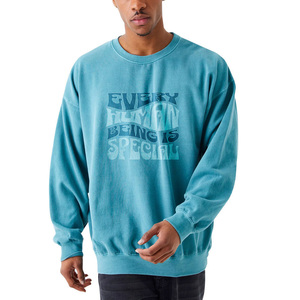 Every Human Being Is Special Crew Neck Pullover Sweatshirt Unisex Oversized Knitted Cotton Casual Autumn Breathable 370g Regular - Product Image 1