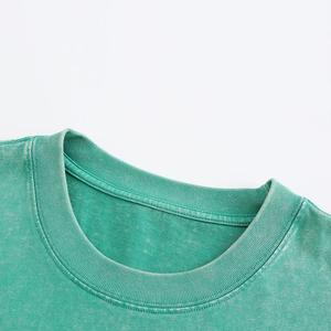 Camiseta Oversize Vintage de Fabricante, Lisa, sin Estampado, con Efecto Ácido, Personalizable con Logotipo, de Alta Calidad, Superventas - Product Image 5