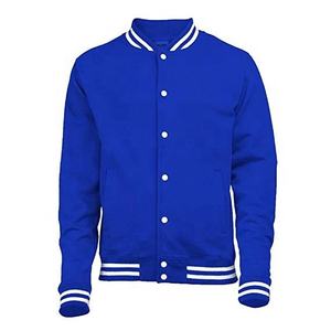 Chaquetas Varsity de satén 100% poliéster con forro polar de alta calidad y parches de chenilla personalizados para hombre - Product Image 2