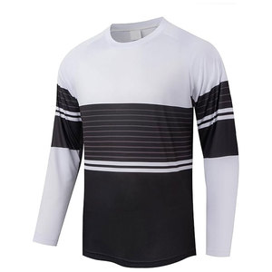 Camiseta Deportiva Sublimada para Hombre, de Alta Calidad, Transpirable, Ligera, Ajustada, de Secado Rápido, Manga Larga, Personalizable - Product Image 1