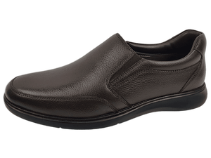 Zapatos de Vestir Negros para Hombre, Parte Superior de Piel de Oveja, Diseño Slip-On, Puntera Acolchada, Suela de EVA Antiolor y Antideslizante, para Oficina, Trabajo, Todas las Temporadas, Color Sólido - Product Image 2