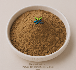 Extracto de raíz de Platycodon (Platycodon grandiflorus) de grado alimenticio 10:1 natural puro suministro directo de fábrica HGO en forma de polvo - Product Image 1
