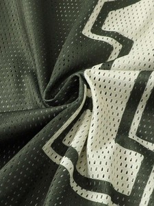 Maillot de football américain unisexe surdimensionné avec logo personnalisé, fournisseur en gros, col en V, maille polyester légère, streetwear sublimé - Product Image 5