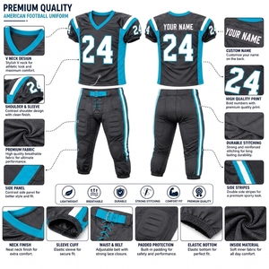 Produsen Grosir Jersey dan Celana Sepak Bola Amerika Kustom OEM ODM - Product Image 6