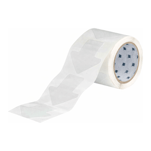 Flechas de Seguridad de PVC que Brillan en la Oscuridad Brady de 3x3 Pulgadas, Marcadores de Dirección de Rutas de Emergencia para Exteriores - Product Image 3