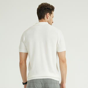 Camisa de Golf de Manga Corta con Diseño Personalizado Estilo Resort, Corte Clásico, Impresión por Transferencia de Calor, Tejido de Punto de Secado Rápido para Hombre - Product Image 6