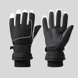 Guantes de Esquí Profesionales para Invierno, con Pantalla Táctil, Impermeables, Forro Polar de Poliéster, Dedos Completos, Unisex - Product Image 2
