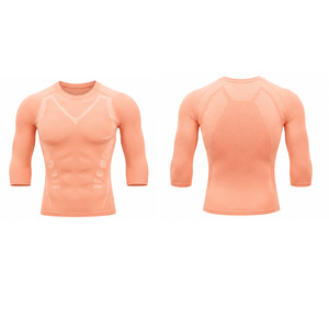 T-shirt de sport pour homme à séchage rapide, respirant et extensible, avec logo personnalisé, vêtements de sport pour hommes actifs, fabricant - Product Image 5