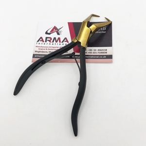 Multi-Functional Hair <b>Extension</b> Tools Gold Tip Black Handle Pliers <b>Beads</b> Removal Keratin Human Hair Surgical Grade Steel - Product Image 6