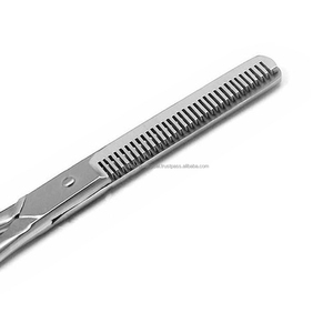 Ciseaux de barbier professionnels en acier inoxydable de haute qualité, légers, à prise souple et facile, pour droitiers, super tranchants pour hommes - Product Image 6