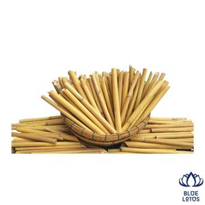Pajitas de Bambú Reutilizables Ecológicas, de Alta Calidad, Altamente Recomendadas, Biodegradables, Juego de Pajitas para Beber, Precio al por Mayor - Product Image 1