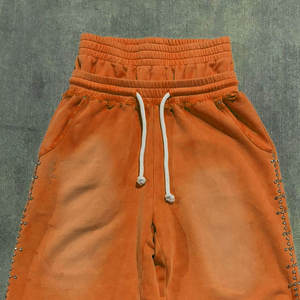Pantalones Cortos Deportivos Holgados de Doble Cintura para Hombre, Estilo Casual de Verano, Venta al Por Mayor, Personalizables OEM - Product Image 2