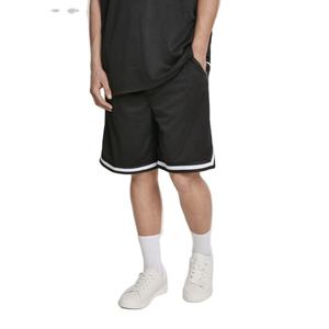 Short de basket-ball personnalisé en maille pour hommes, noir, impression personnalisée, levier 100% Polyester - Product Image 1