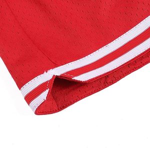 Shorts de basket-ball pour hommes avec poches zippées pour l'entraînement, la gym et les sports, dotés d'un tissu en maille respirante - Product Image 5