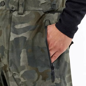 Pantalon de ski imperméable en polaire Polartec pour homme et femme, design camouflage, salopette de neige, coupe ajustable, coupe-vent, pour l'extérieur - Product Image 5