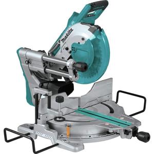 Scie à onglet coulissante à double biseau sans fil 36V 10 pouces, sans balais, professionnelle pour le bois - Product Image 1