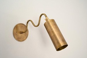 Brass <b>Wall</b> Sconce Modern Adjustable <b>Reading</b> <b>Light</b> Indoor Living Room Decor - Product Image 3