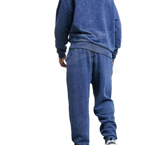 Nouvelles tenues de sport tendance, personnalisables avec votre propre logo, effet délavé, avec fermeture éclair, très chaudes. - Product Image 6