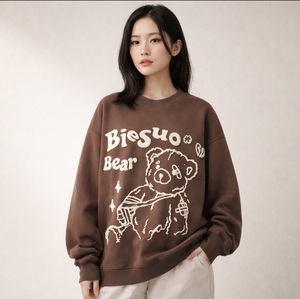 Sudadera Unisex con Logotipo Personalizado, Diseño Impreso, Antiencogimiento, Transpirable, Color Sólido, 350g, Hecha en India, Venta al Por Mayor OEM/ODM - Product Image 6
