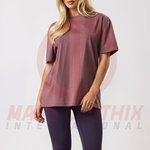 Camisetas de yoga y fitness para mujer para uso diario, venta de fábrica, camisetas de gimnasio para mujer más vendidas en verano con MOQ bajo - Product Image 2