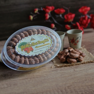 Factory Direct Wholesale Premium Roasted Vietnam Salted Cashew <b>Kernels</b> W180 400g Oval Gift Box V1 International - Product Image 3