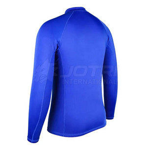 Camiseta de Compresión de Manga Larga para Hombre, Personalizada, Ecológica, Tejido Transpirable de 220g, para Surf, Natación, Gimnasio y Running - Product Image 2