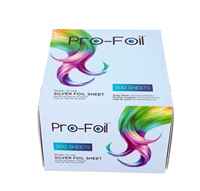 Feuilles de papier d'aluminium souple de qualité supérieure pour mèches de cheveux, idéales pour les salons de coiffure