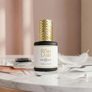 [RUMILASH] RUMI Semi Eyelash Extension <b>Adhesive</b> with 3 to 4 Seconds Drying Time for Professional <b>Lash</b> Glue - Product Image 5