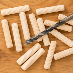 Tiges en bois de taille personnalisée, bâtons ronds en bois massif naturel pour la fabrication de meubles, le bricolage, l'artisanat, la menuiserie, vente en gros - Product Image 4