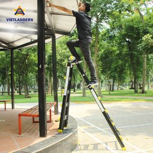 Escalera de extensión plegable de aluminio estándar 4x4 EN131 hecha en Vietnam Combinación multifuncional industrial para uso doméstico - Product Image 5