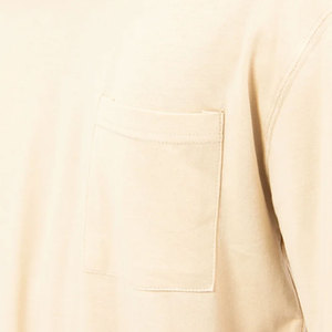 Camisetas de Algodón 100% con Hombros Caídos / Camisetas Casuales de Algodón de Manga Corta para Hombre, de Color Sólido, para Verano - Product Image 6