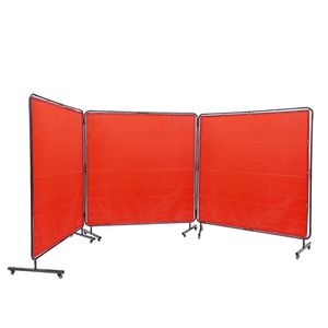 Forniture per Saldatura e Brasatura: Tende Protettive in Vinile Ignifugo a 3 Pannelli 6FT X 6FT per Protezione - Product Image 2