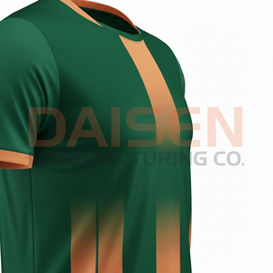 เสื้อฟุตบอลต้านแบคทีเรียแบบกำหนดเอง โพลีเอสเตอร์ 100% สำหรับผู้ใหญ่ ระบายอากาศได้ดี แห้งเร็ว - Product Image 2