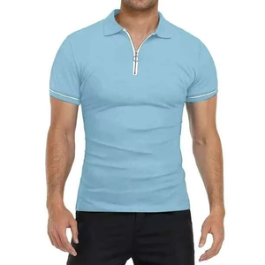 Camisetas de Golf Blancas al por Mayor de Alta Calidad, Personalizadas con Logotipo Bordado, Unisex, Transpirables, de Secado Rápido, de Algodón, para Negocios - Product Image 2