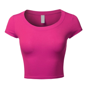 เสื้อครอปท็อป OEM ราคาถูก คุณภาพเยี่ยม บริการ OEM ระบายอากาศได้ดี รับทำโลโก้/สีตามสั่ง เสื้อครอปท็อปผู้หญิงยอดนิยม - Product Image 1