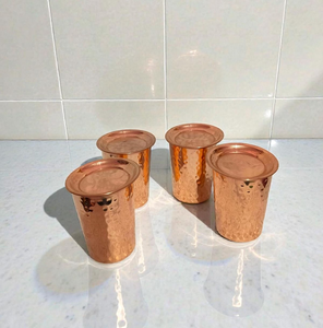 Copas de Vino Clásicas de Cobre Puro de Primera Calidad, Ecológicas, Aptas para Lavavajillas, para una Colección de Cocina y Comedor de Lujo - Product Image 2