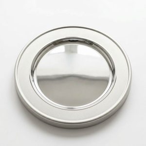 Plateau de service en bois miroir satiné bicolore Anaya fait à la main, 30 cm, SS304, pour la décoration de la maison et l'utilisation hôtelière - Product Image 3