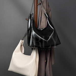 Nuevo Bolso Bandolera de Cuero Genuino con Cierre, Diseño Clásico y Ligero, para Mujer, Ideal para Uso Diario y Fiestas - Product Image 5