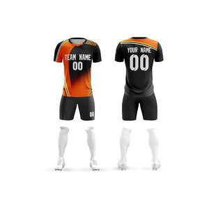 Uniformes de Fútbol Personalizados de Primera Calidad, 100% Poliéster Sublimado, Tallas Grandes, Verano, Adultos, Servicio OEM, Precio al por Mayor - Product Image 3