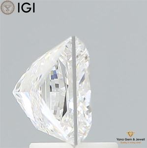 L'étincelle d'inspiration 2.50 CT Princess Cut Diamond CVD Lab Grown D Color VS1 Clarity 7.49 MM IGI Certificate Perfection - Product Image 6