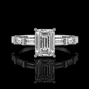 Elegant 3.28 Carat Lab Created Diamond Women's Luxury IGI Certified 14KT Yellow Gold Unique Style Anniversary Wedding - Product Image 4