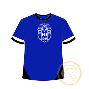 T-shirt décontracté en jersey de coton et polyester respirant de haute qualité avec logo personnalisé Zeta Phi Beta pour femmes, vêtements de sororité, vente en gros - Product Image 4