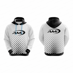 Sudadera con Capucha Personalizada por Sublimación para Hombre y Mujer, 100% Poliéster, Forro Polar, Estilo Urbano, Deportivo, para Invierno, de Secado Rápido - Product Image 1