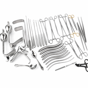 Juego de Instrumentos Quirúrgicos Manuales Duraderos, Kit Médico Completo de Acero Inoxidable, Certificado CE, para Clínicas y Hospitales - Product Image 2