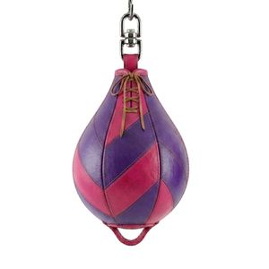Balón de Boxeo de Cuero Colorido, Ligero, para Entrenamiento de Reflejos, Boxeo, Fitness y Coordinación - Product Image 3