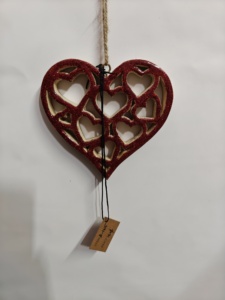 Adorno colgante decorativo de Navidad de resina epoxi y madera - Product Image 2