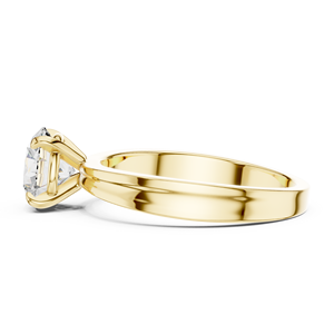 Anillo de Diamante Moissanita de Plata de Ley 925 para Mujer, Joyería de Compromiso al por Mayor, Proveedor OEM - Product Image 2