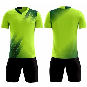 Ensemble de maillots de football personnalisés en gros, uniforme d'équipe de football, fabricant de vêtements de sport, fournisseur de marques privées - Product Image 1