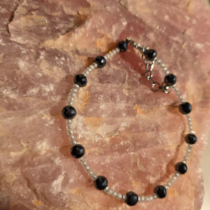 Black & White Moissanite diamond <b>Bracelet</b> Beautiful Diamond <b>Bracelet</b> - Product Image 1