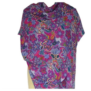 Écharpe de luxe en satin de lin et soie pour femme, douce, légère, élégante, châle de mode, foulard pour occasions décontractées, fêtes et mariages - Product Image 3